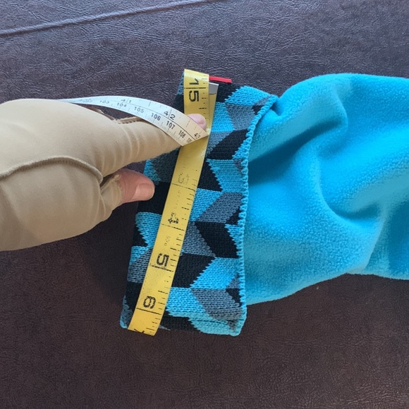 Hunter Original Tall Boot Sock Blue Striped Womens Size M, used Once. - Picture 5 of 5